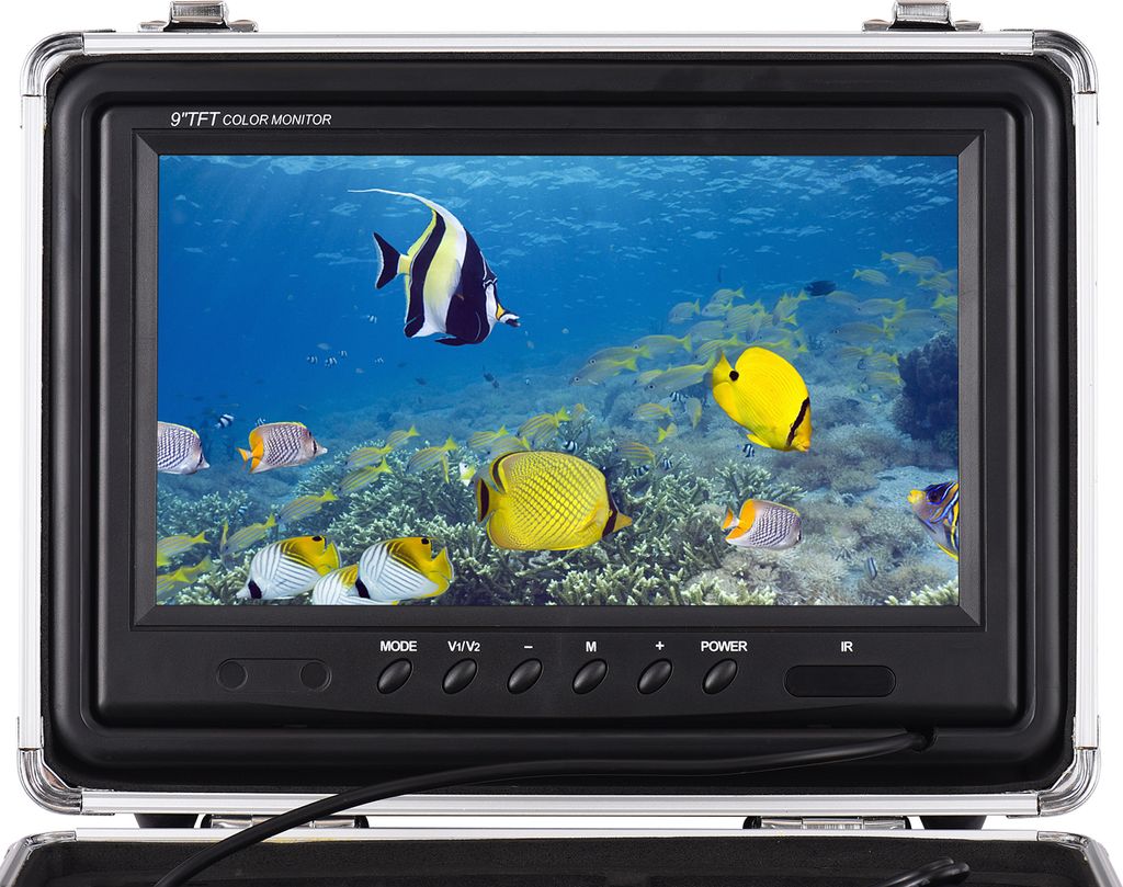 1200TVL podvodná rybárska kamera Rybársky hľadač s 12 IR Obrázok produktu 6