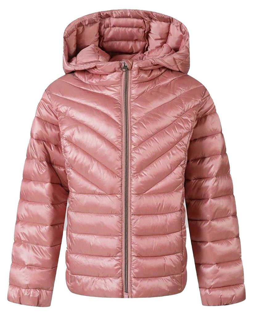 Minoti - Steppjacke für Mädchen, mit Kapuze MN457 (146-152) (Kupfer)