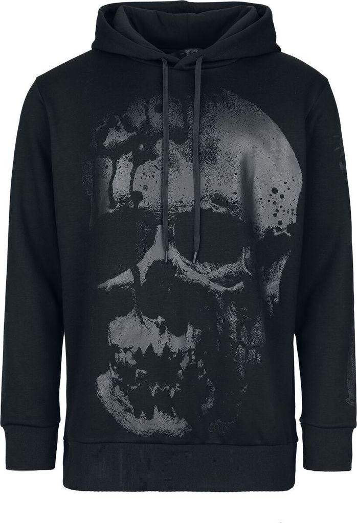 KIHILIST by KILLSTAR Kapuzenpullover Uni Hypnoskull Hoodie schwarz XS