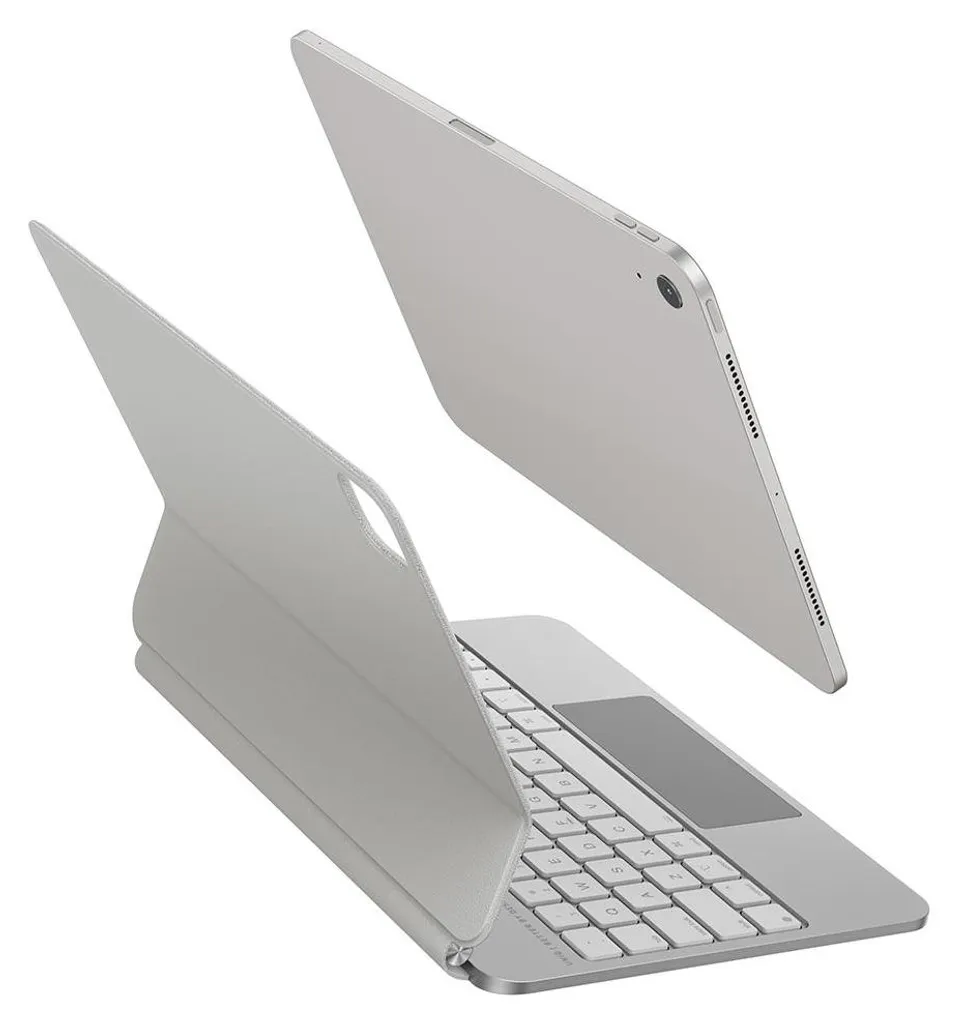 UNIQ Venno Pro Magnetic Étui Clavier iPad Air 11 2024 & Pro 11 Blanc