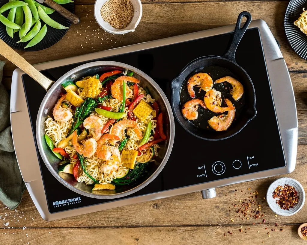 Rommelsbacher CT3400/E Table de cuisson vitrocéramique domino 3400W
