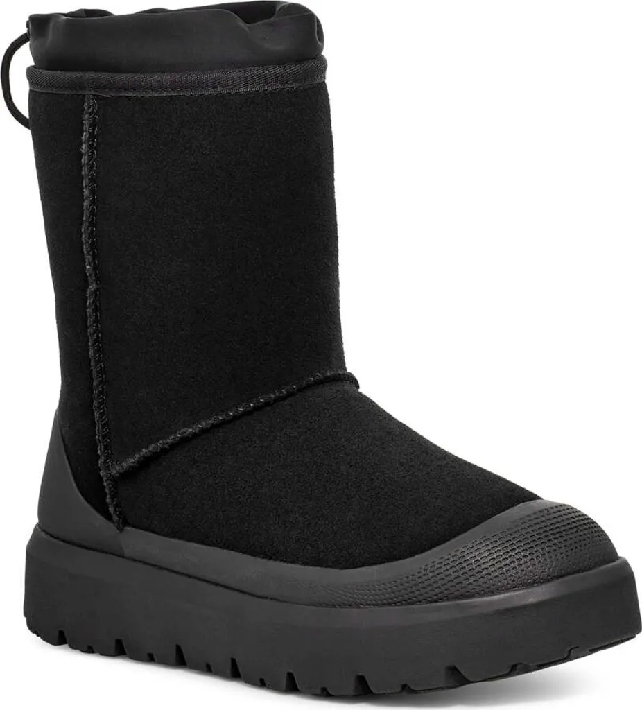 Bottes de Moto UGG Noir 1143992 Idéales pour l'Hiver en Taille 41
