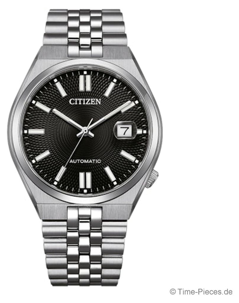 Citizen NK0020-55E Herrenuhr Automatik Tsuyosa 60 Schwarz Produktbild 