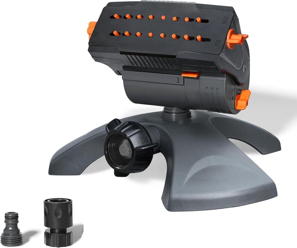 Diivoo Mini Turbo Oszillierender Rasensprenger 16 Düsen Produktbild 