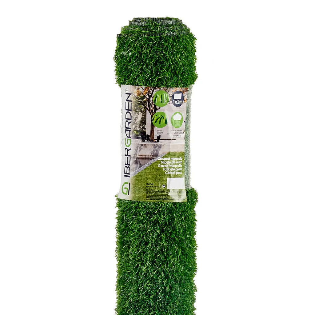 Tapis de gazon synthétique 1x2 m pour terrasse et aménagement balcon