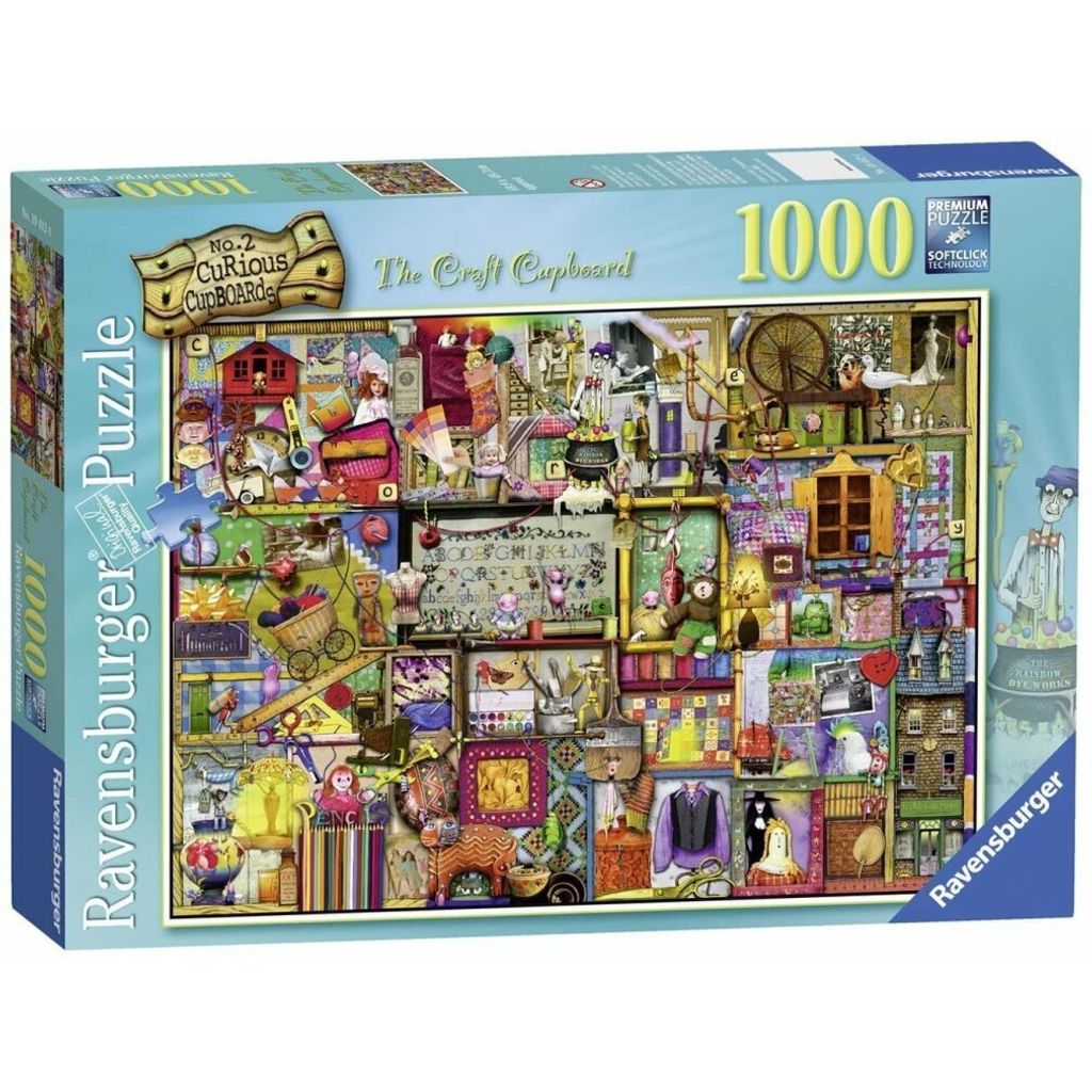 Ravensburger The Craft Cupboard, 1000 kusov, Umenie, 14 rok Obrázok produktu 
