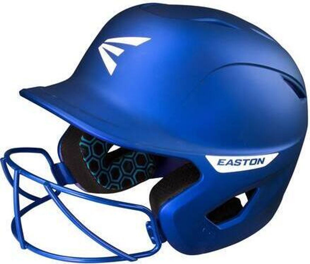 Easton Ghost Fastpitch Softball Batting Helmet w/Mask for Women | M/L Royal Baseball/Softball Artikel
