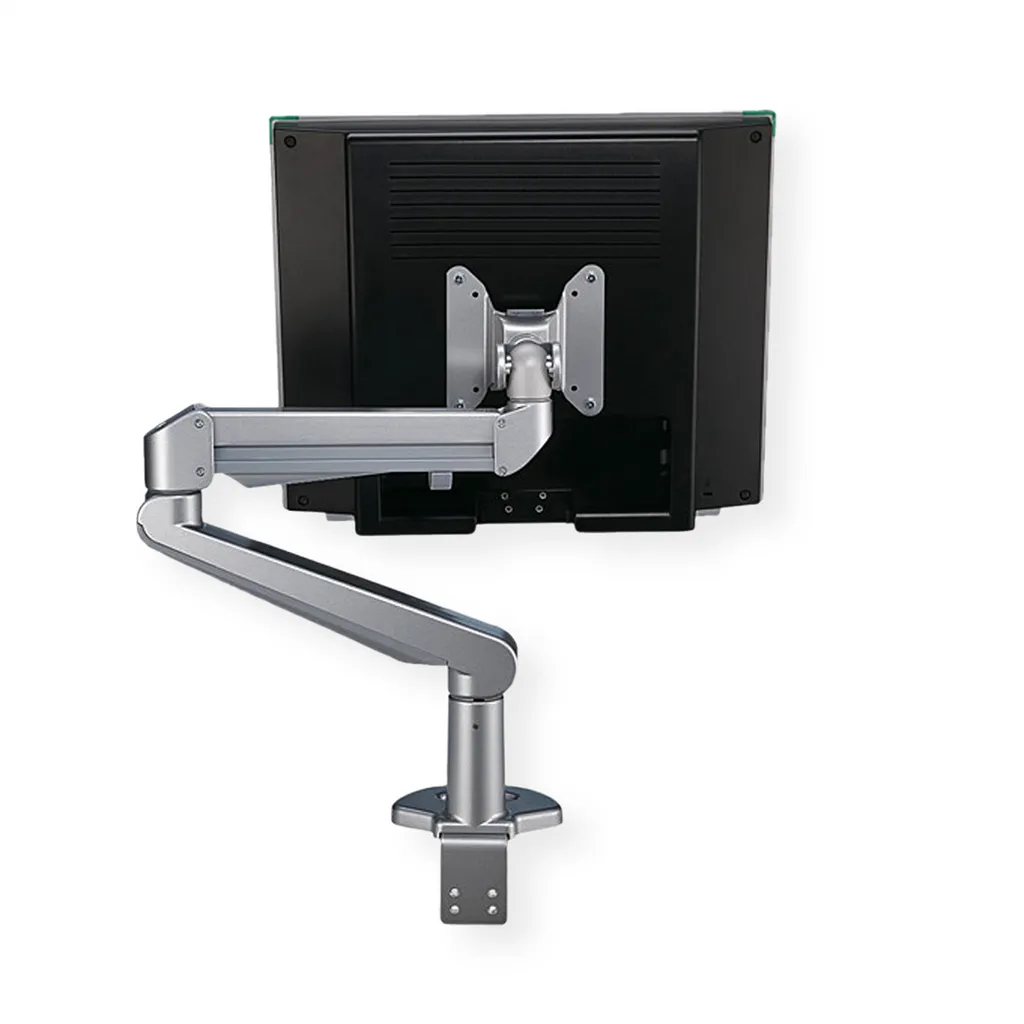 Bras de Bureau Double Gelenke ROLINE Support Ecran Pivot Noir
