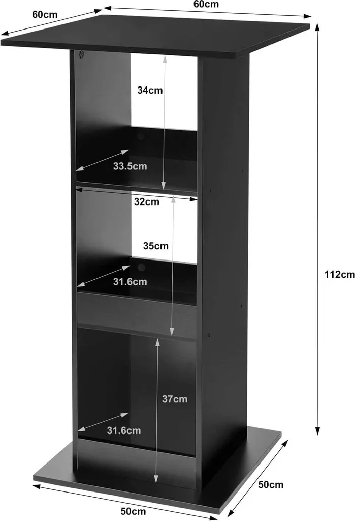 Petite table-bar de rangement Rootz pour optimiser vos petits espaces