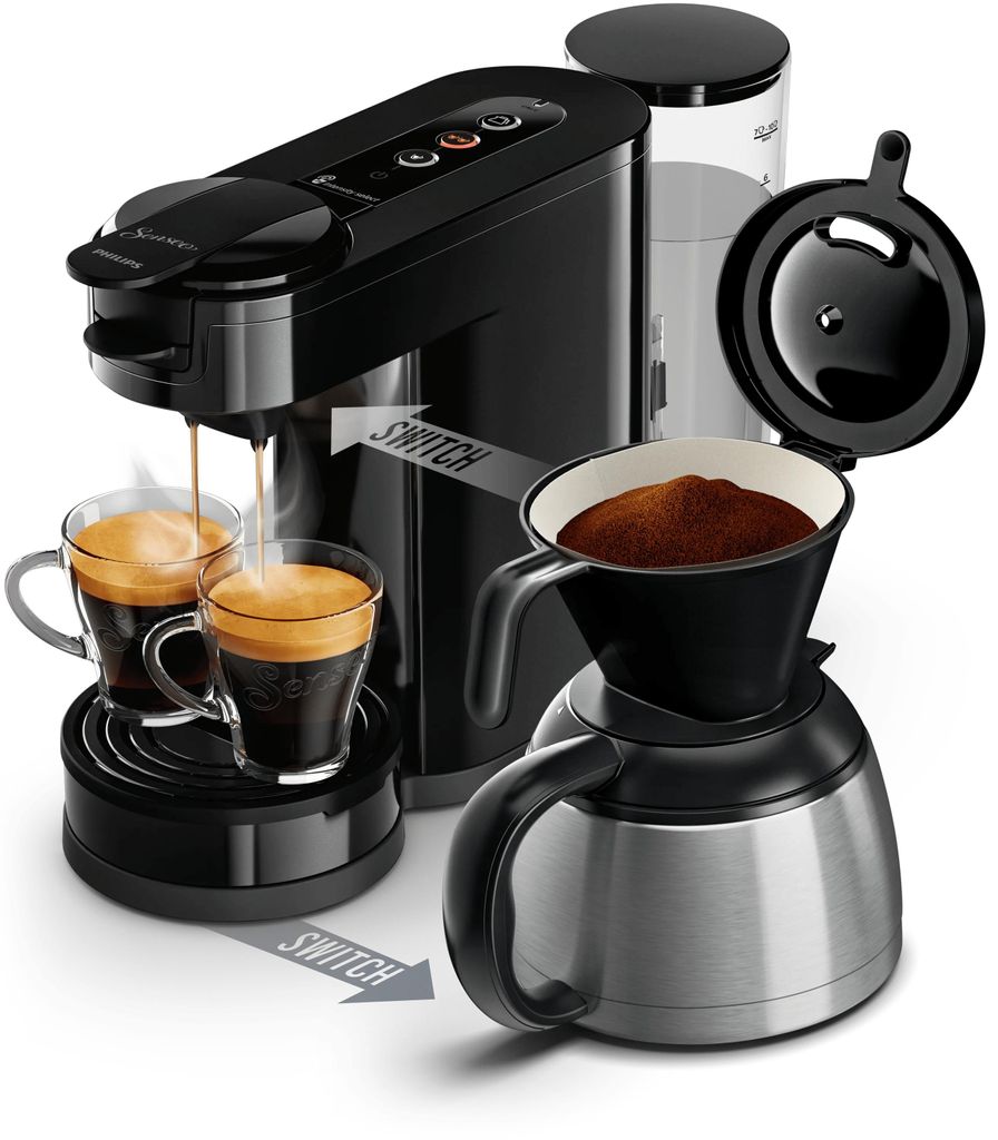Máquina de café Philips Senseo® Switch 2 en 1, para Imagen del producto 