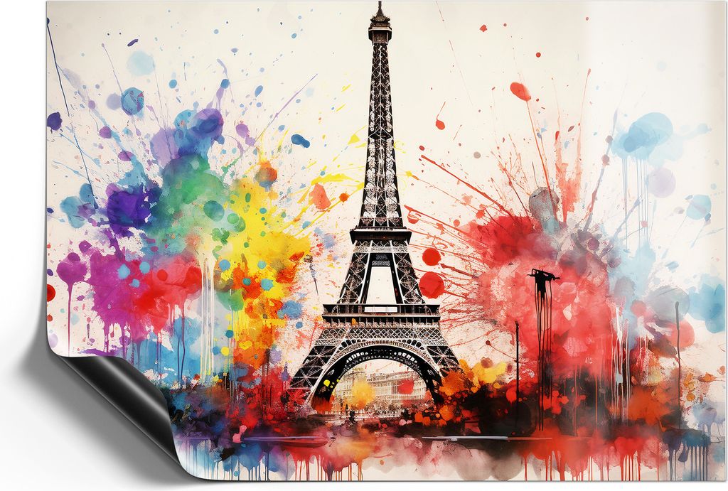 DEQORI Magnetmatte Universal 59x42 cm (A2) 'Farben von Paris' Magnetfolie Kalender Planer