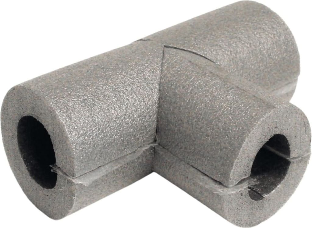 T-Stück, selbstklebend, 22 mm x 13 mm Dämmung, Polyethylen