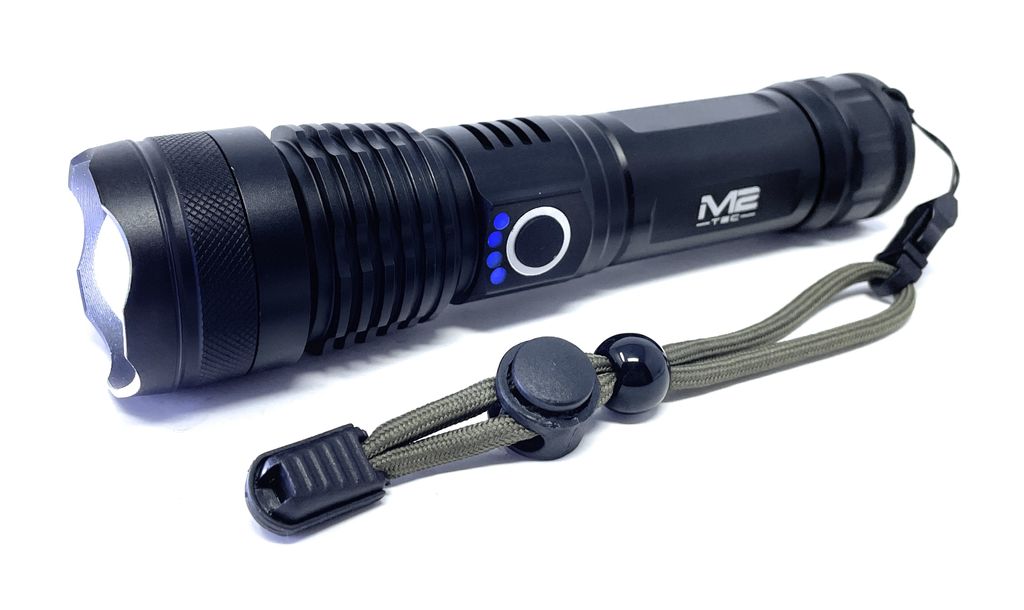 Taktische 5 Modi 100000LM XHP50.2 LED Taschenlampe LED USB Wiederaufladbare Akku 