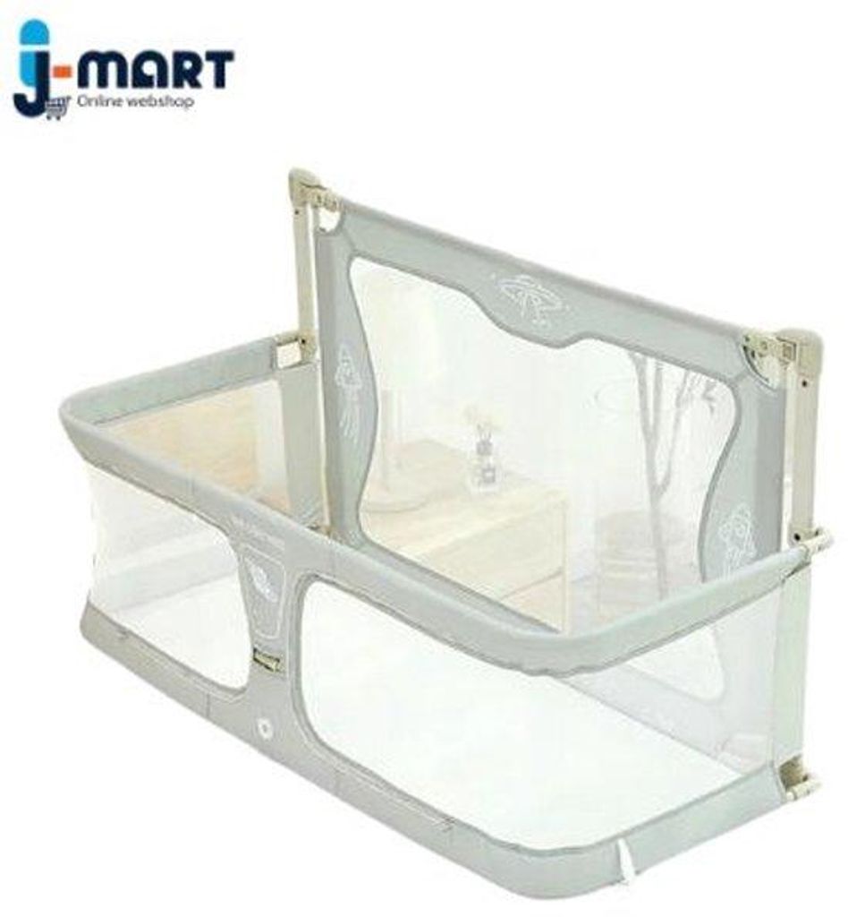 Składane łóżeczko dziecięce 120 x 50 x 42 cm z systemem Zdjęcie produktu 
