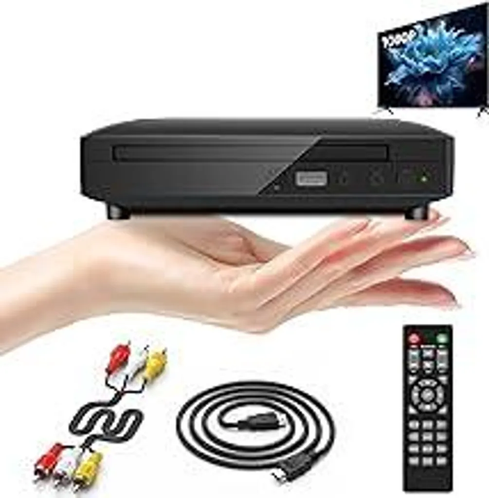 Lettore DVD HD 1080P per TV con HDMI - Tutte le Regioni & USB