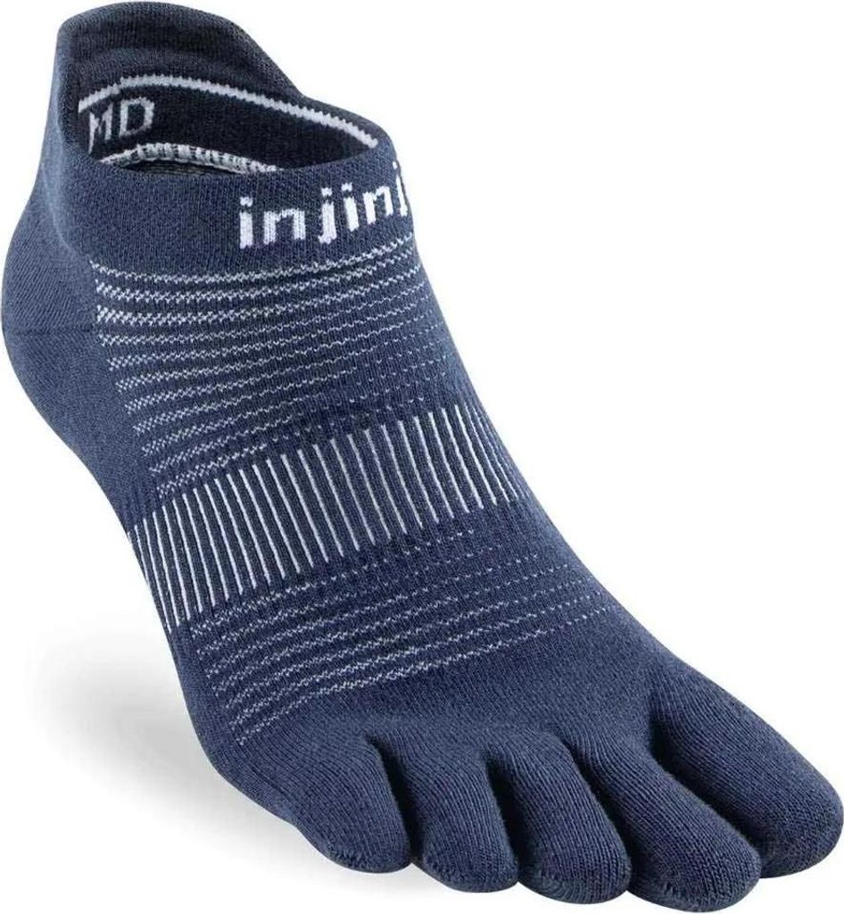 Injinji Run Lightweight Unsichtbare Socken Blau EU 44 1/2-47 Herren,Damen Blau EU 44 1/2-47