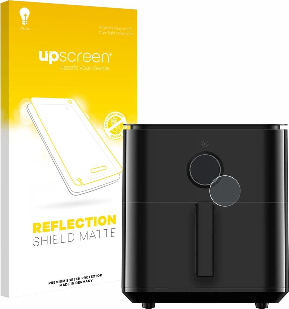 upscreen Schutzfolie für Xiaomi Air Fryer 6.5 L Displayschutz Displayschutzfolie Folie Matt Entspiegelungsfolie