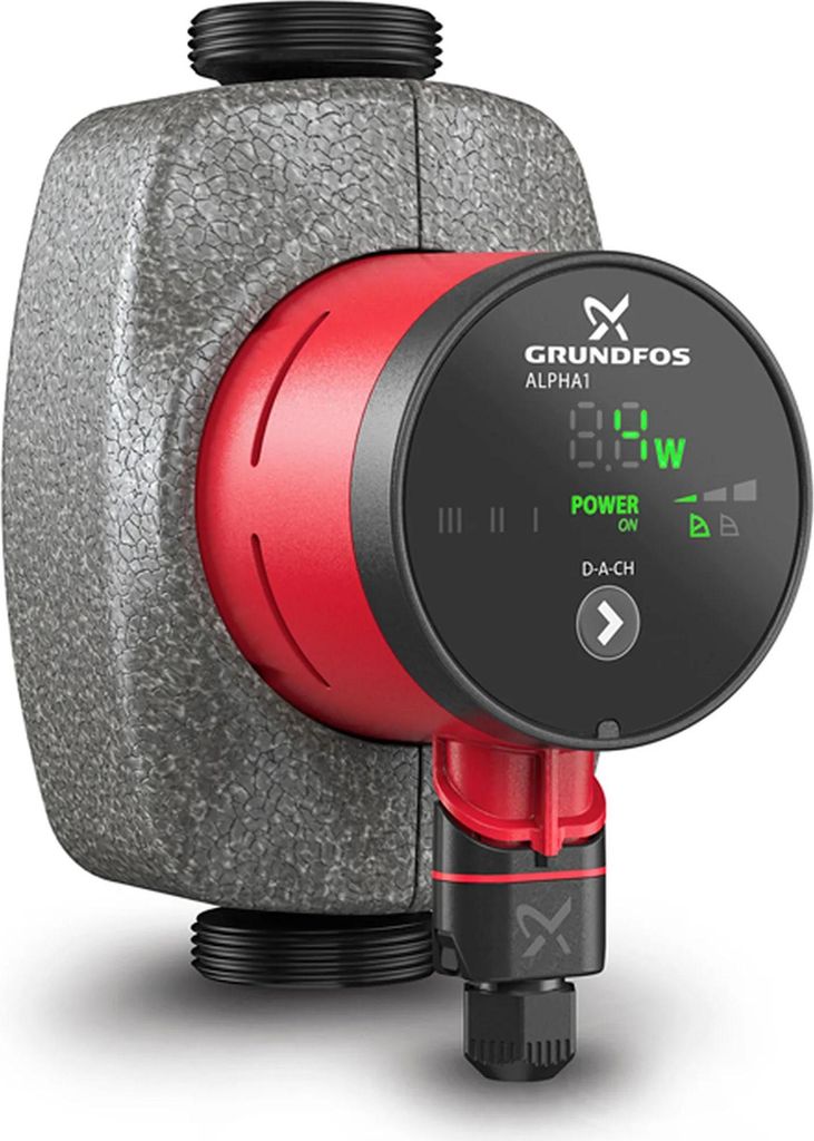 Grundfos Heizungsumwälzpumpe ALPHA1 230 V, PN 10, 180 mm Typ 32-60, Rp 1 1/4" 99160423