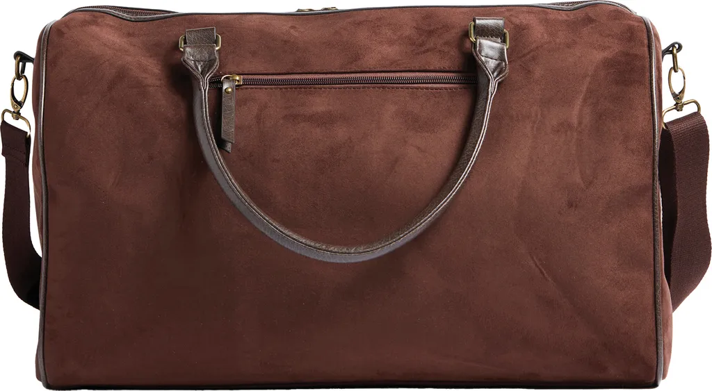 Sac de voyage 36L en cuir synthétique marron - Vinga Hunton résistant