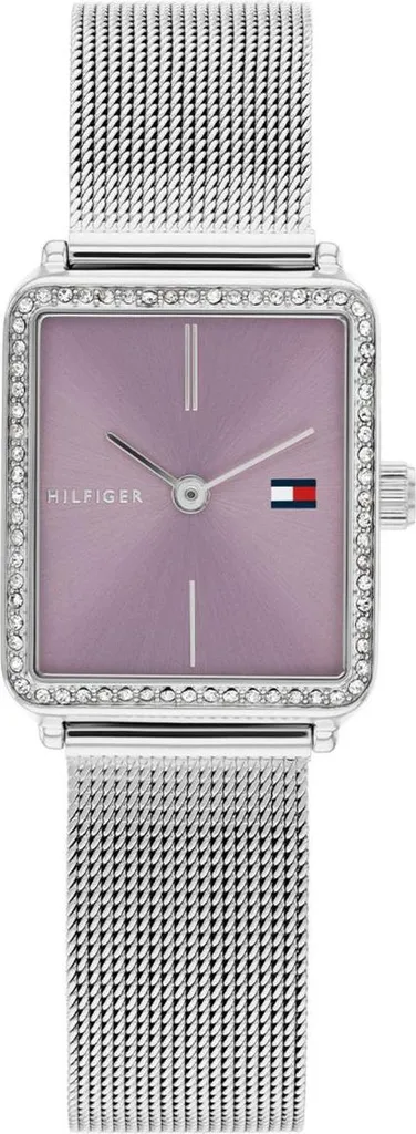 Tommy Hilfiger TH1782790 Orologio Donna Rettangolare Acciaio e Cristalli
