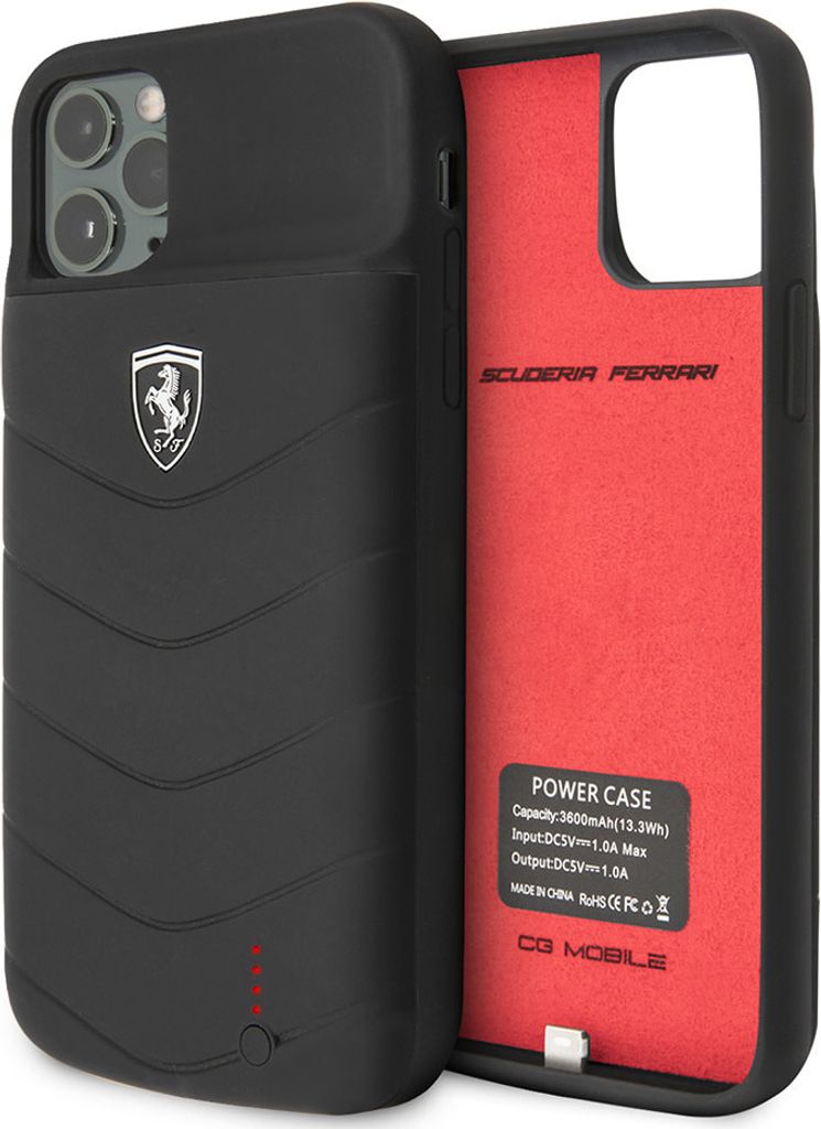 Ferrari iPhone 11 Pro full cover power case lightweight - Black