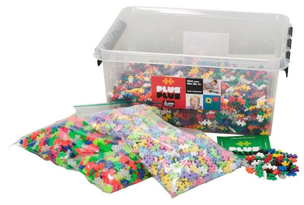Klocki PlusPlus Mini Mix Edu 6000 el. Produktbild 
