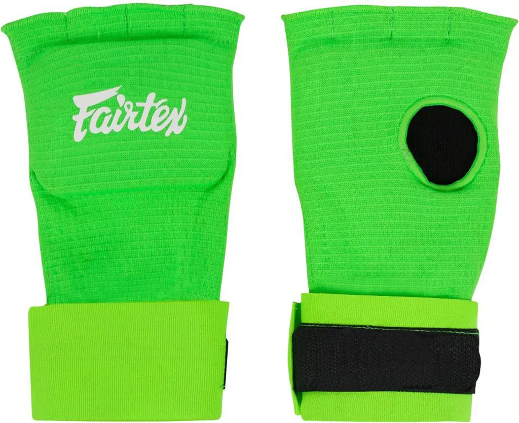 Bandes de boxe rapides Fairtex HW3 pour sac de frappe vert