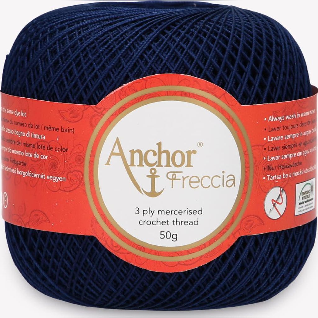 Anchor Freccia 16 – Feines Baumwollgarn für filigranes Häkeln (color 00150)