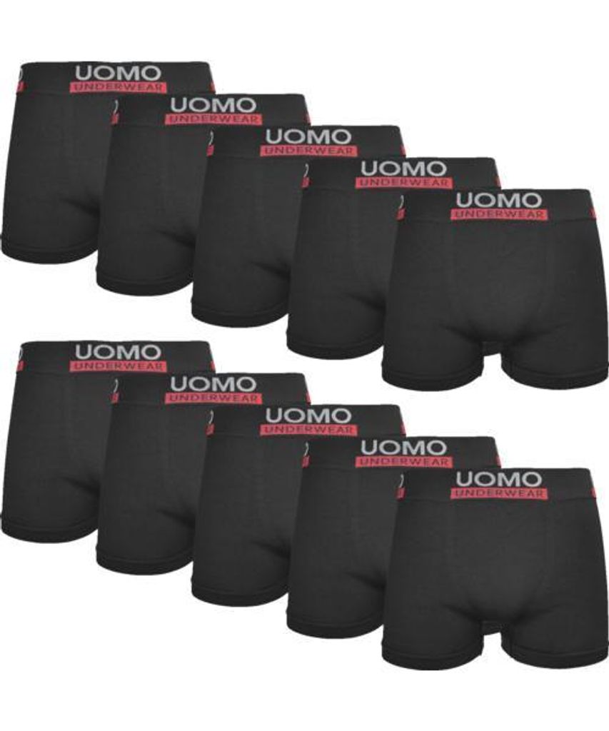 10er Pack Boxershorts aus Polyamid-Elasthan, elastisch, Produktbild 