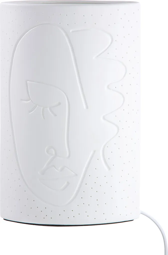 Offerta Lampada GILDE Visione 32205 Porcellana Bianca - Design Viso