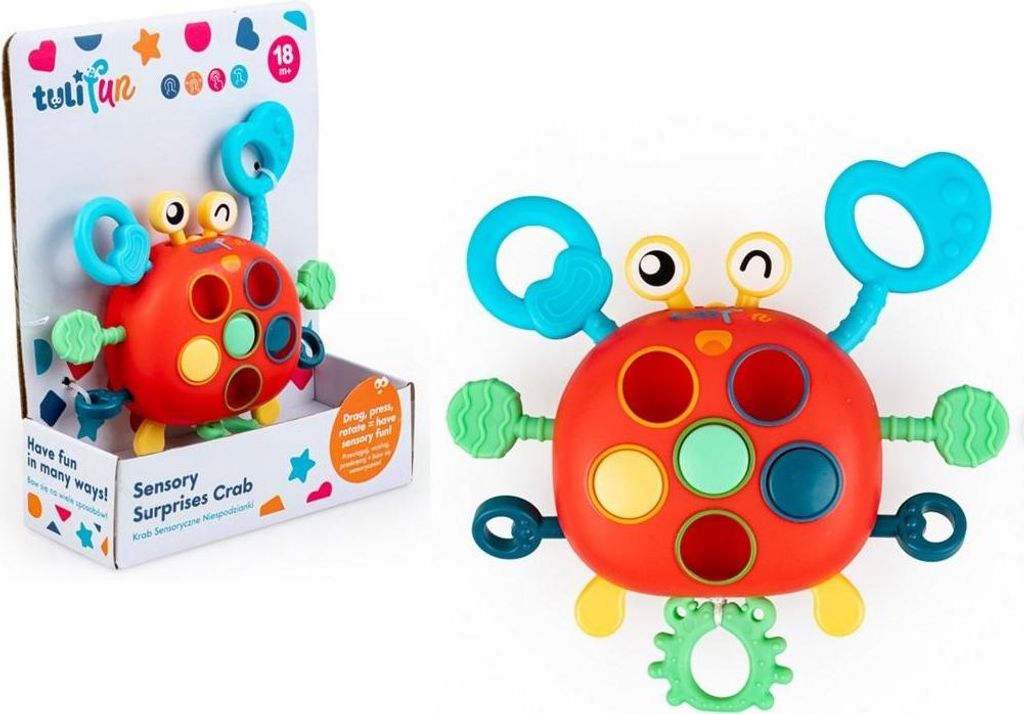 Dumel Tuli Fun Krab Sensorische Überraschungen Spielzeug Produktbild 