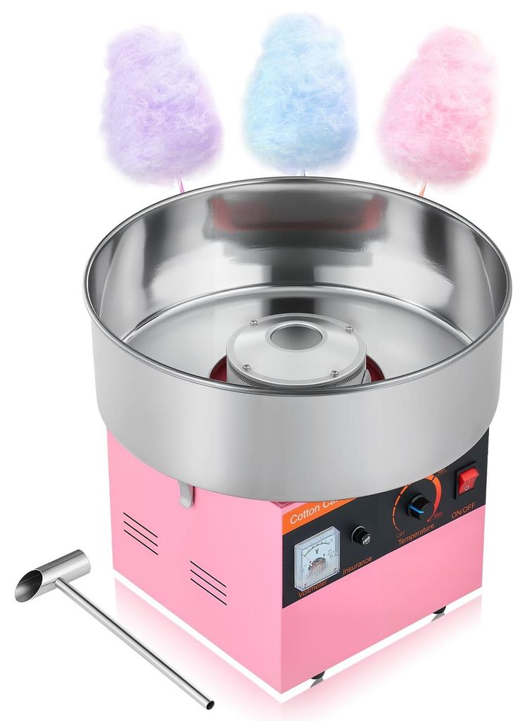 Macchina per zucchero filato VEVOR 1000 W con ciotola in Immagine del prodotto 