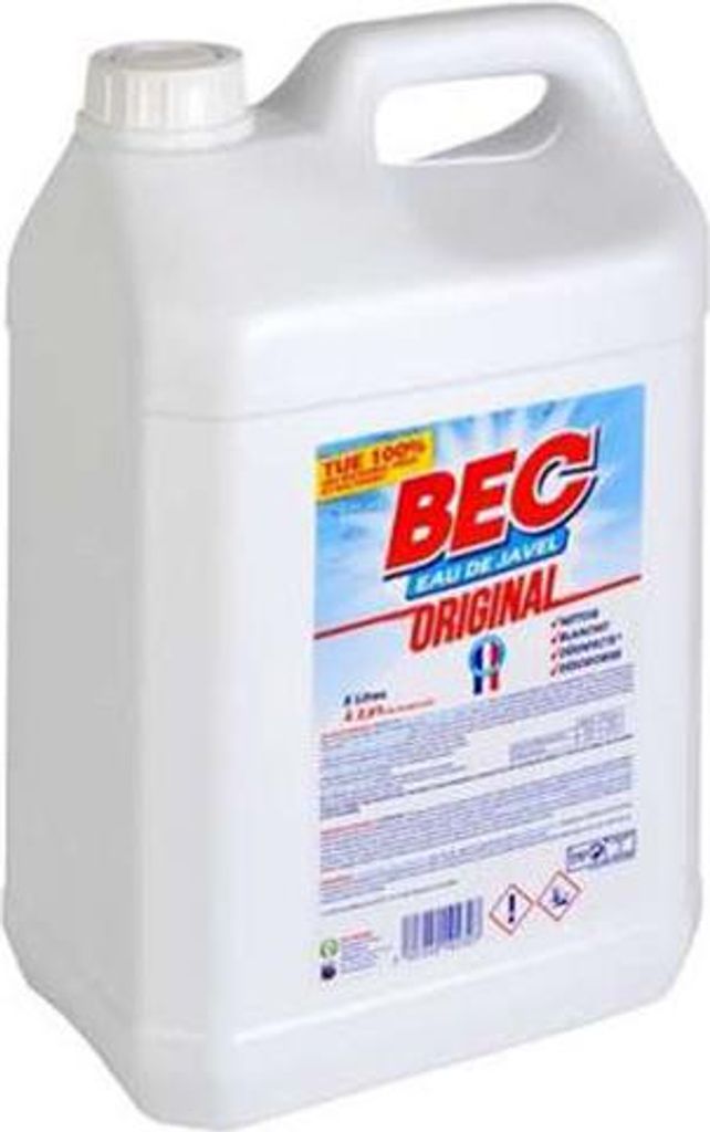 Eau De Javel 2.6% Extra 5 Litres - Pintaud Image du produit 