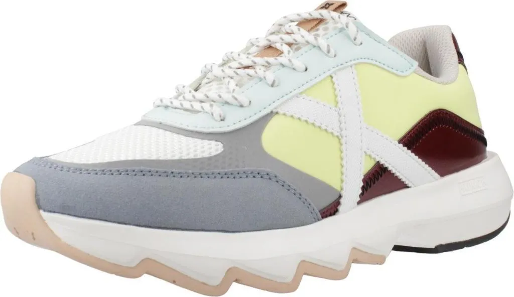 Sneaker Munich Ready Femme Multicolore - Basket Légère à Semelle Amortie