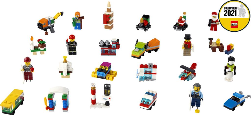 LEGO City Adventný kalendár ®, Stavebnica, 5 rok / roky, Obrázok produktu 