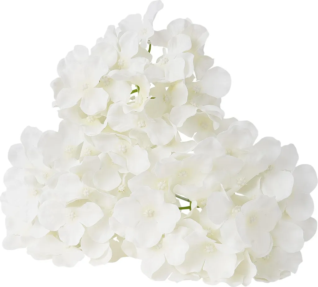 Fiori Artificiali Ortensie SucceBuy 305x - Seta Bianca 25cm Home Decor