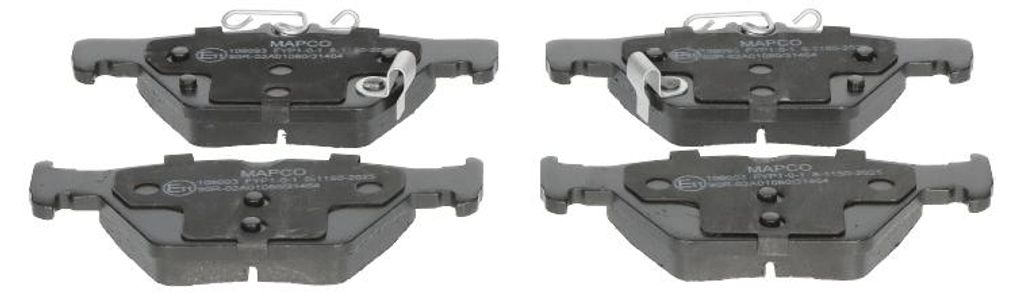 MAPCO Bremsbeläge Satz Hinten für SUBARU XV (GT) 106093