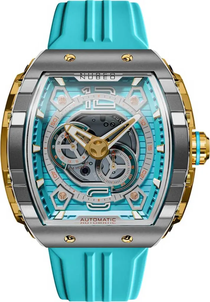 Montre Homme Automatique Nubeo Magellan NB-6087-04 : Fiabilité sans Pile