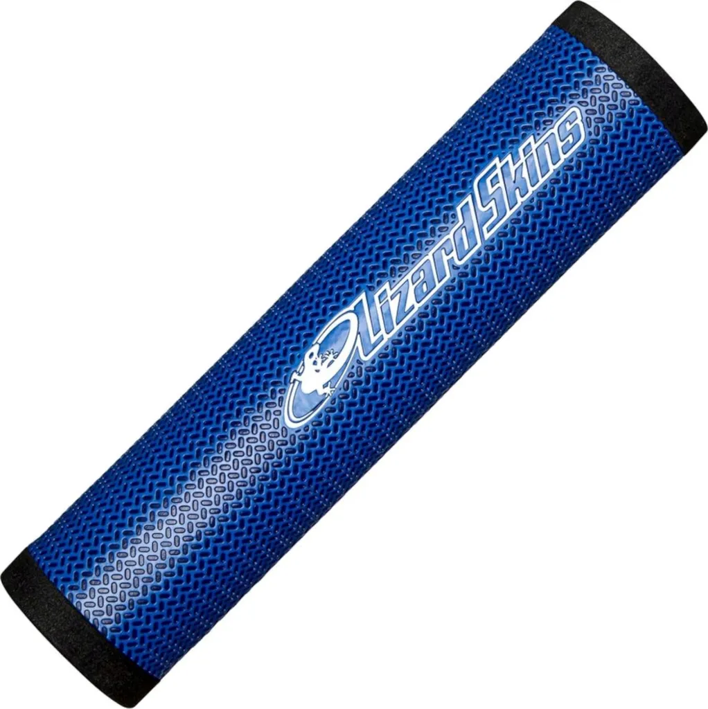 Grip de cintre DSP 30,3 mm bleu avec absorption des vibrations 130 mm