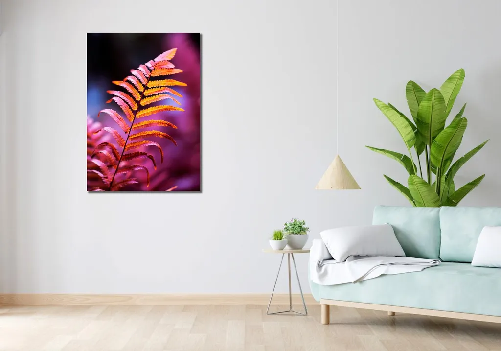 Quadro 70x100 cm Fuoco d'autunno - 2