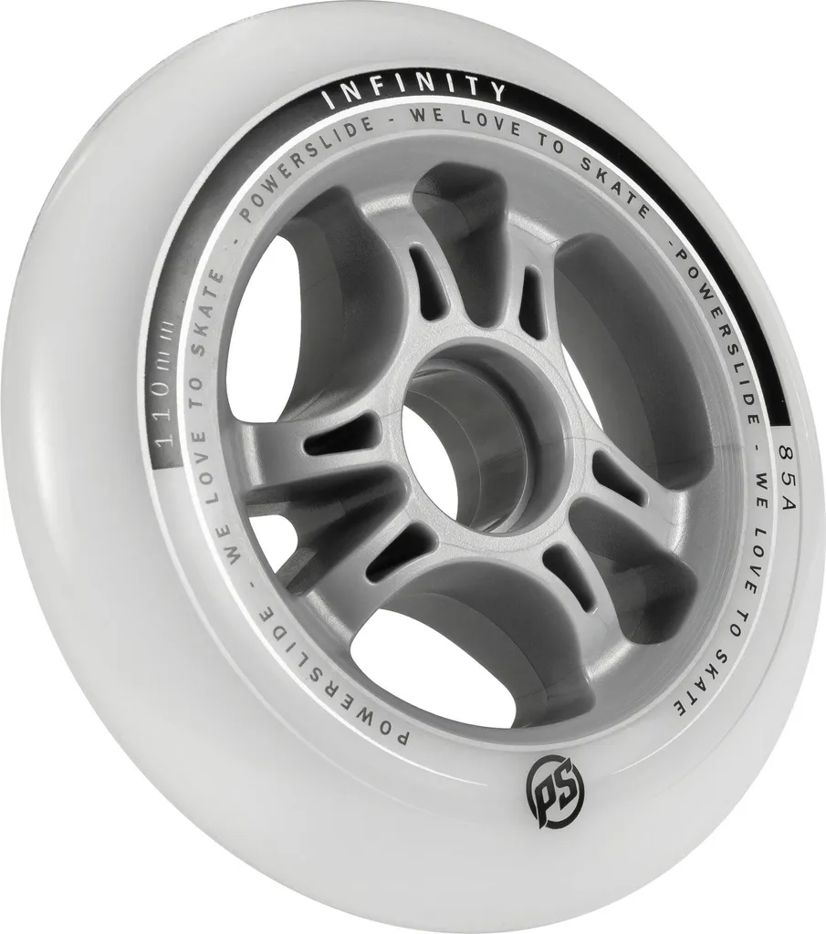 Roues Powerslide Infinity 110mm 85A - Pack de 4 pour Roller Vitesse