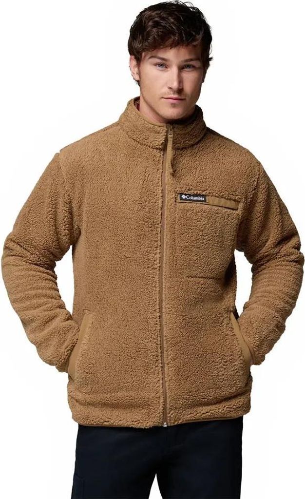 Columbia Rugged Ridge High Pile Fleece Mit Durchgehendem Reißverschluss Braun XL Herren Braun XL