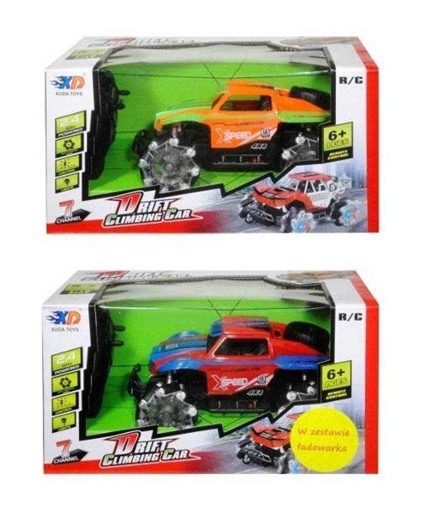 Buggy radiocommandé MIX de course avec pneus en caoutchouc souple RC