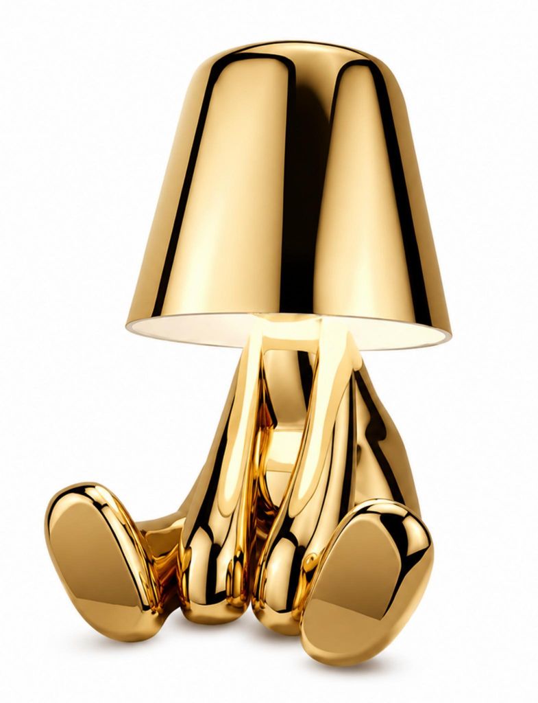 Thinker-Statue LED Nachttischlampe mit Produktbild 