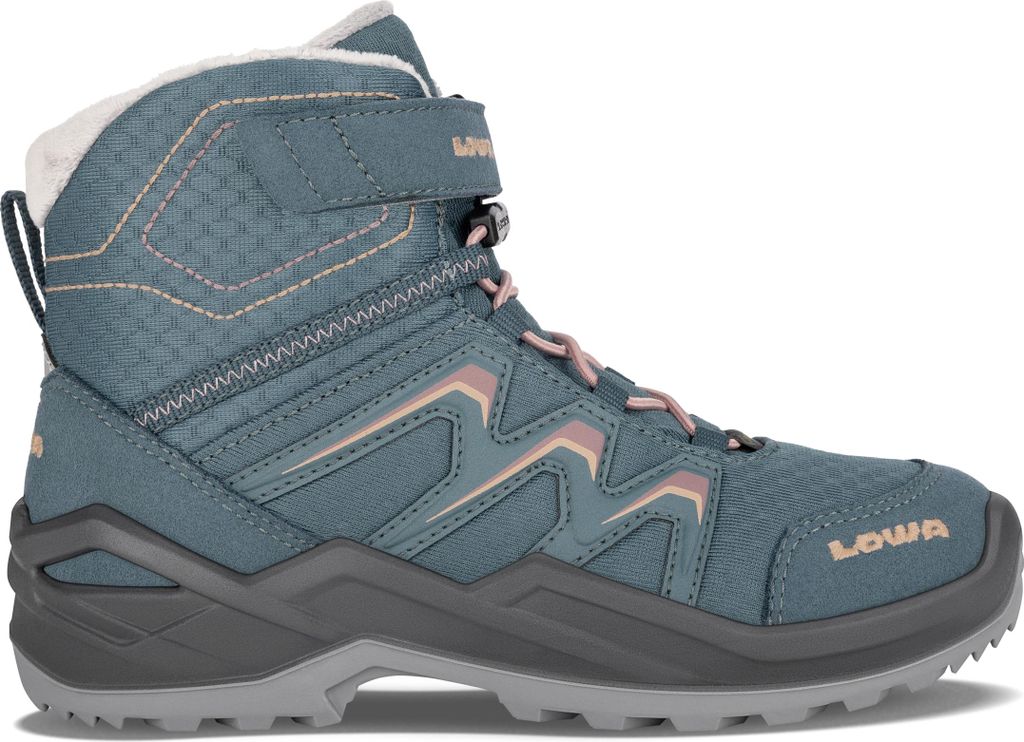 Lowa LOWA MADDOX WARM GTX MID JR Petrol | Rose Blau 39