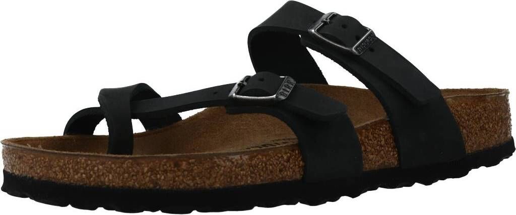 BIRKENSTOCK Sandalen Mayari NU Oiled, Schwarz:41 Produktbild 