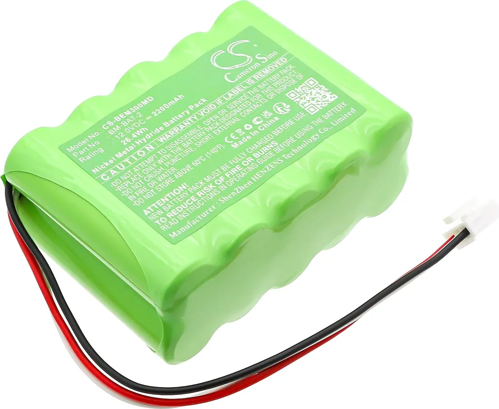 Batterie de Rechange pour Moniteur Patient Bionet BM3 et BM3 Plus