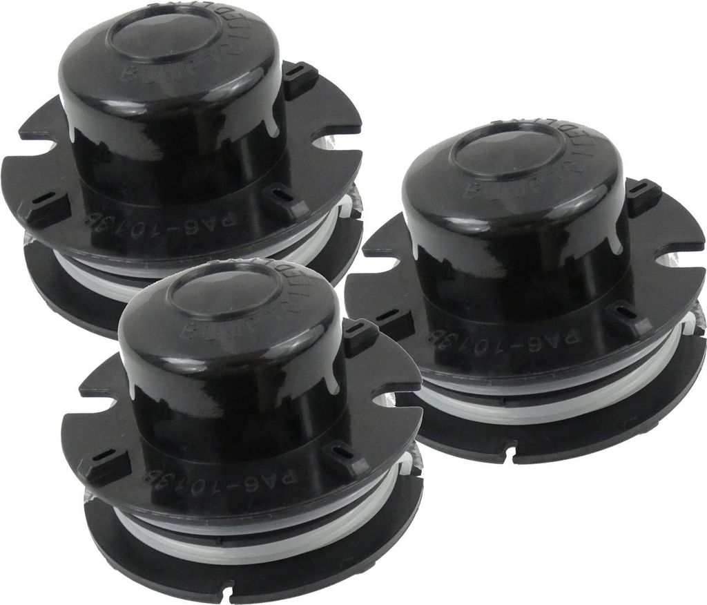 Matrix 3x Ersatzteil Fadenspule komplett für Rasentrimmer Produktbild 