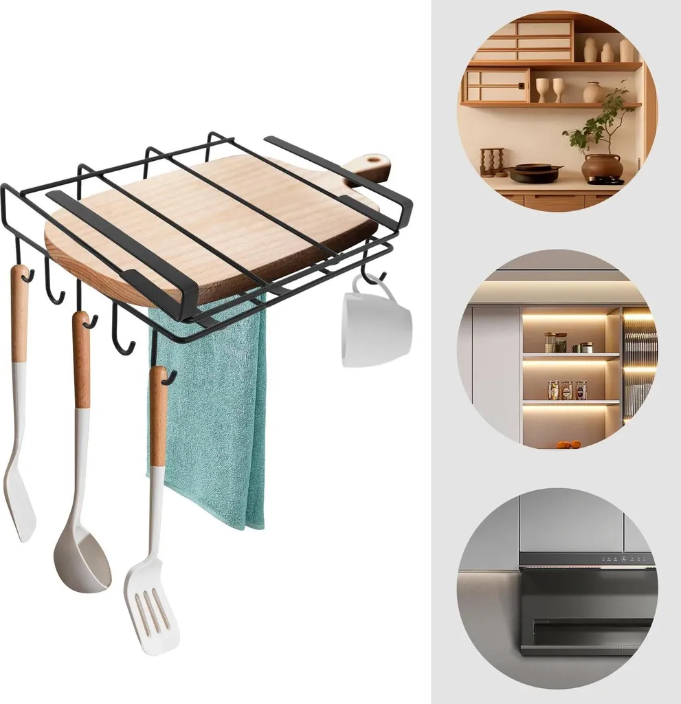 Support mural planche à découper inox : fini le désordre en cuisine