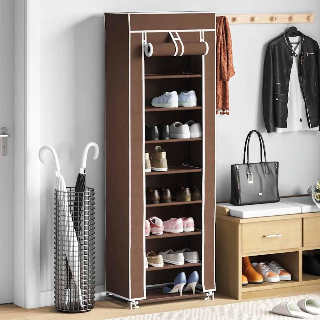vidaXL Skriňa na topánky Stojan na topánky 8 vrstiev 57 x29 Obrázok produktu 